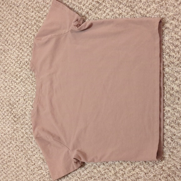 Fitted Mauve Cropped Baby Tee - Picture 7 of 8